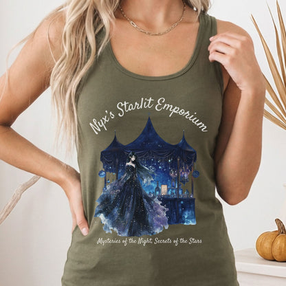 Tank Tops Solid Military Green / XS Design 181 Tank Top The Mystic Eden