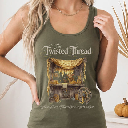 Tank Tops Solid Military Green / XS Design 182 Tank Top The Mystic Eden