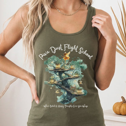 Tank Tops Solid Military Green / XS Design 183 Tank Top The Mystic Eden