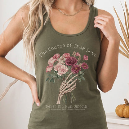 Tank Tops Solid Military Green / XS Design 185 Tank Top The Mystic Eden