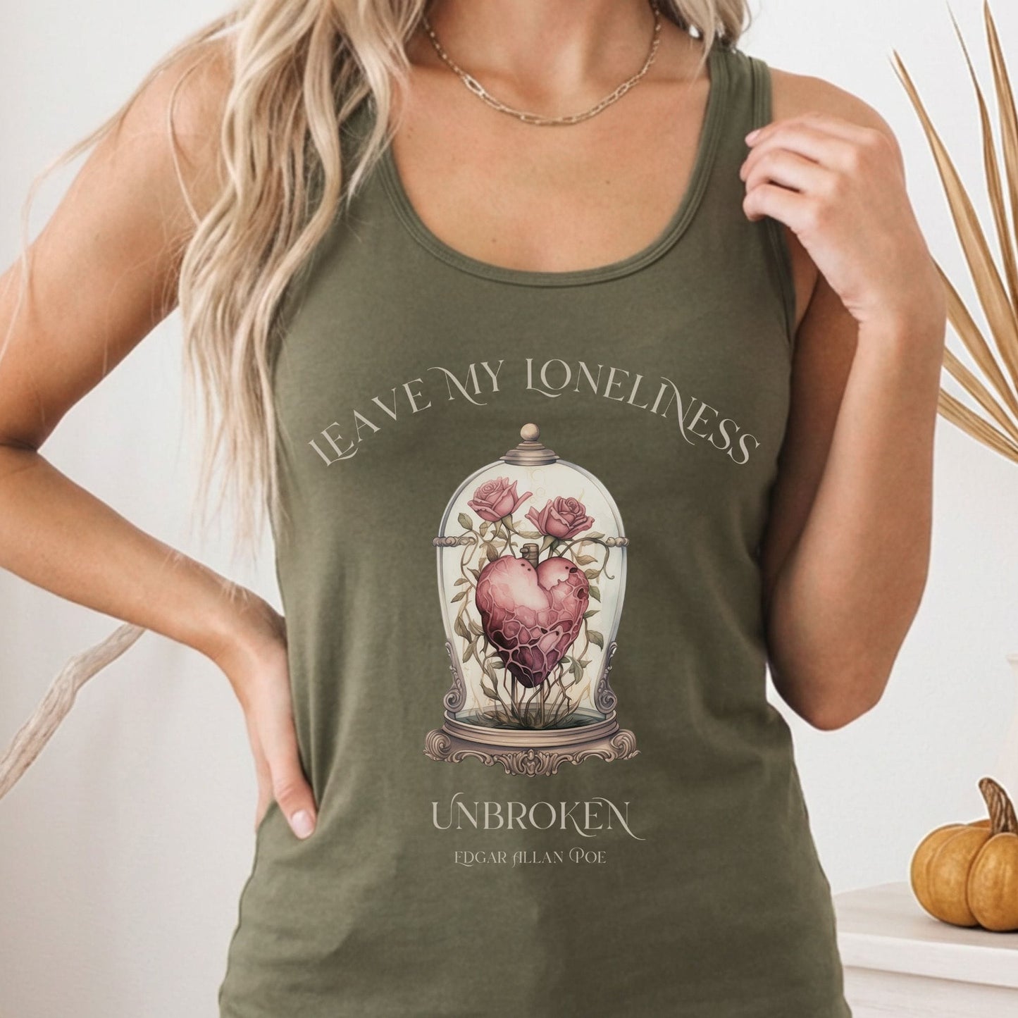 Tank Tops Solid Military Green / XS Design 224 Tank Top The Mystic Eden