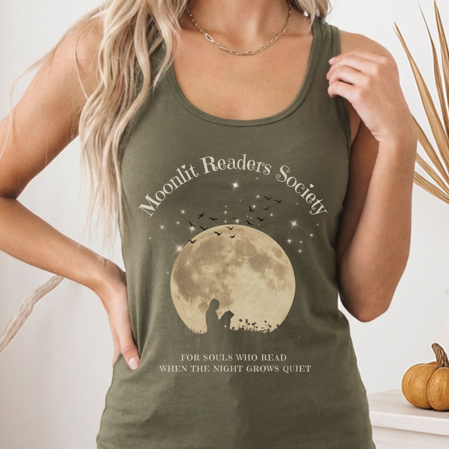 Tank Tops Solid Military Green / XS Design 241 Tank Top The Mystic Eden