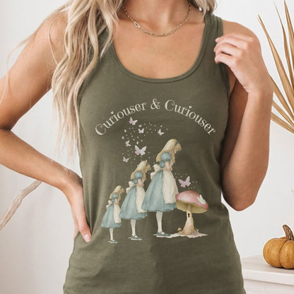 Tank Tops Solid Military Green / XS Design 257 Tank Top The Mystic Eden