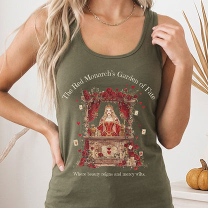 Tank Tops Solid Military Green / XS Design 258 Tank Top The Mystic Eden
