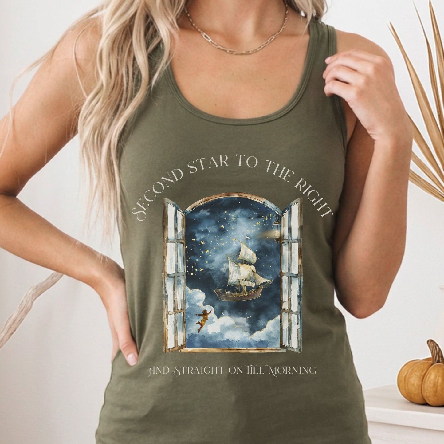 Tank Tops Solid Military Green / XS Design 284 Tank Top The Mystic Eden