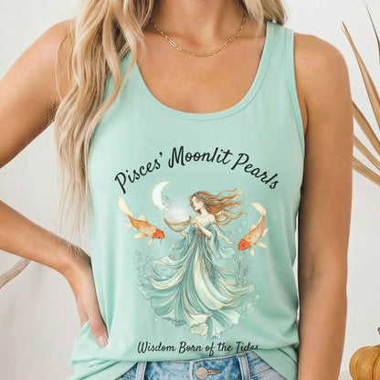 Tank Tops Solid Mint / XS Design 150 Tank Top The Mystic Eden