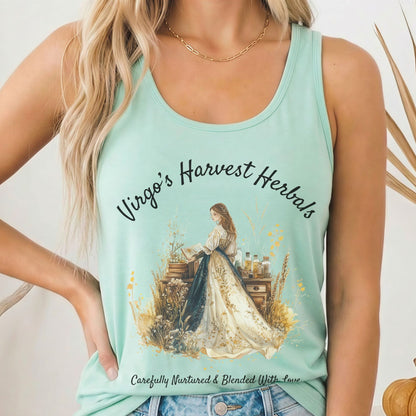 Tank Tops Solid Mint / XS Design 159 Tank Top The Mystic Eden