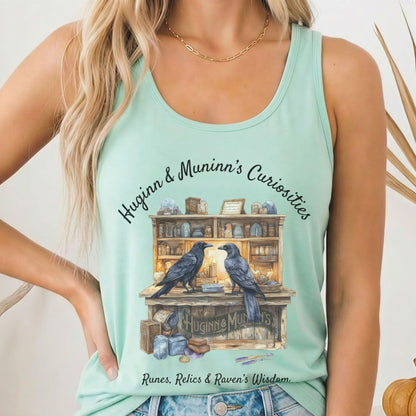 Tank Tops Solid Mint / XS Design 163 Tank Top The Mystic Eden