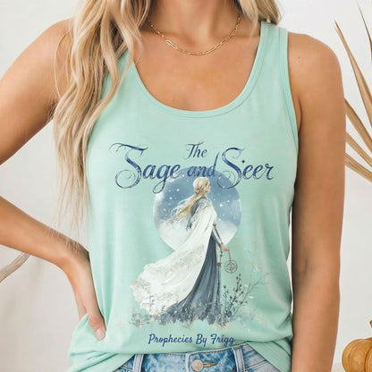 Tank Tops Solid Mint / XS Design 164 Tank Top The Mystic Eden