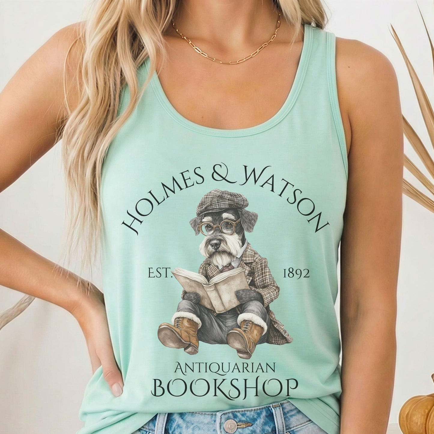 Tank Tops Solid Mint / XS Design 168 Tank Top The Mystic Eden