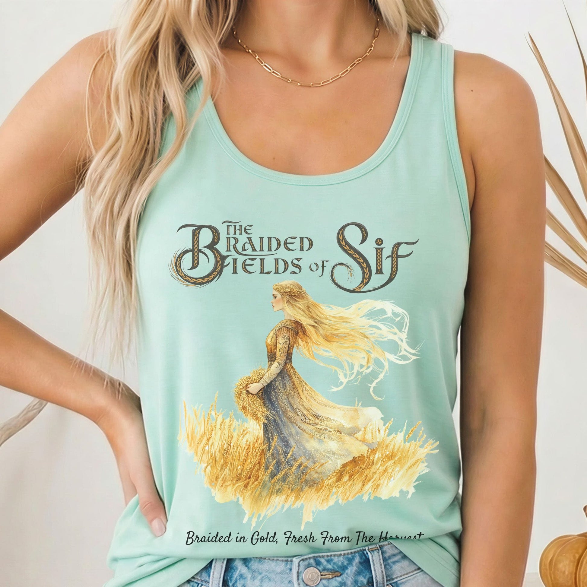 Tank Tops Solid Mint / XS Design 171 Tank Top The Mystic Eden