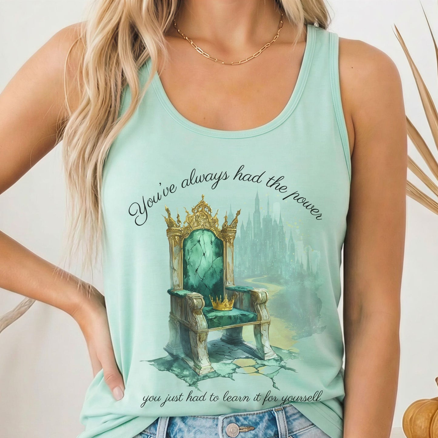 Tank Tops Solid Mint / XS Design 175 Tank Top The Mystic Eden