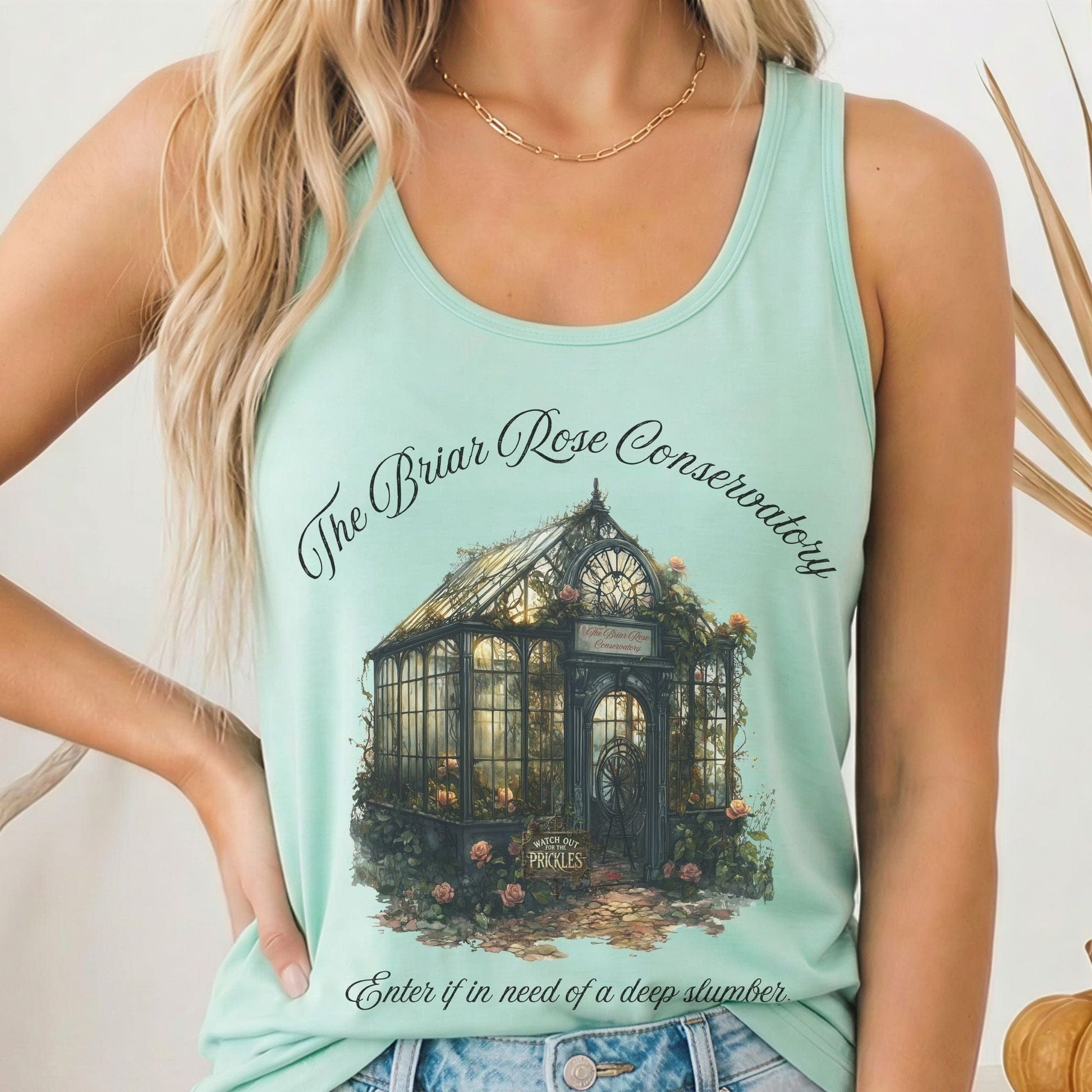 Tank Tops Solid Mint / XS Design 179 Tank Top The Mystic Eden