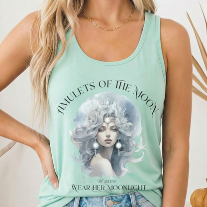 Tank Tops Solid Mint / XS Design 217 Tank Top The Mystic Eden
