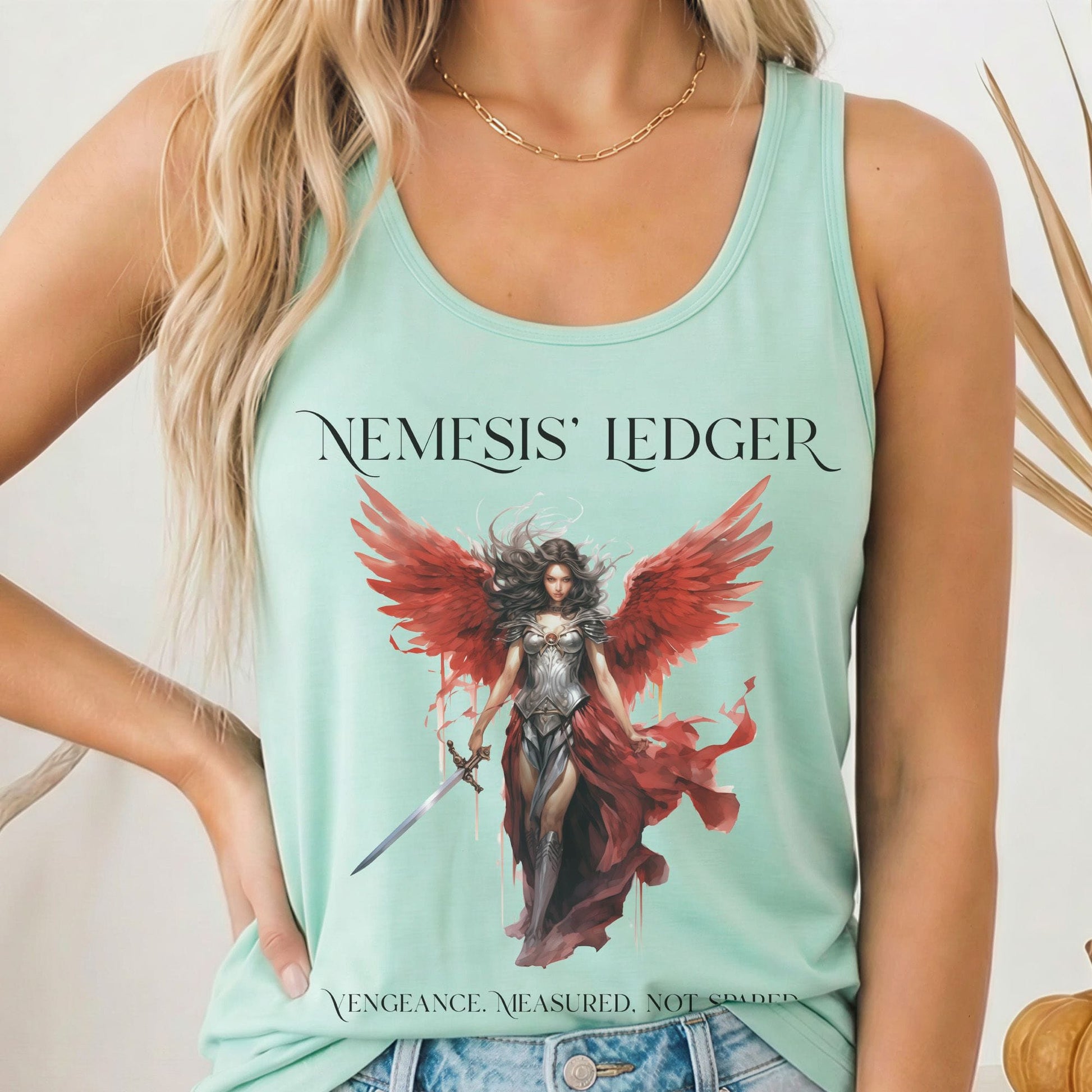 Tank Tops Solid Mint / XS Design 218 Tank Top The Mystic Eden