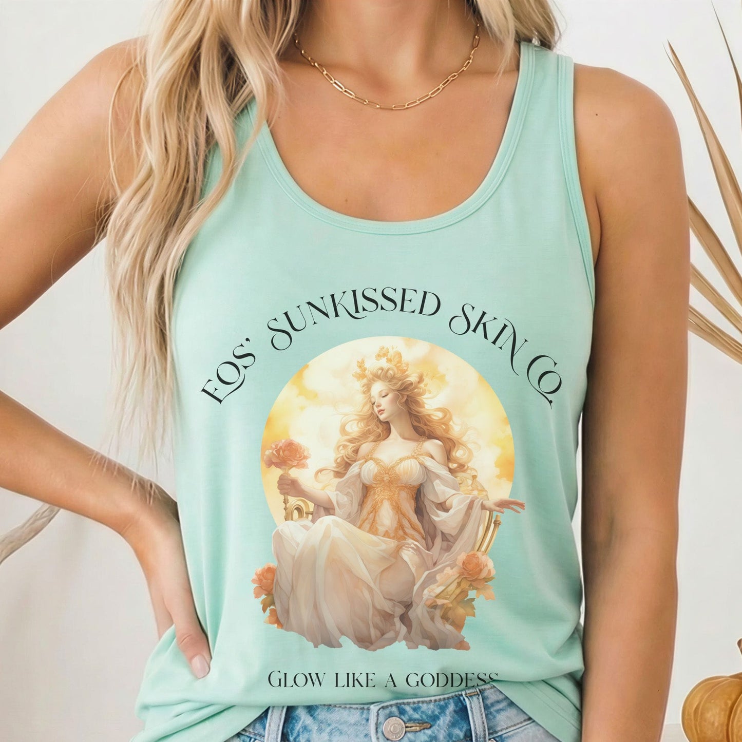 Tank Tops Solid Mint / XS Design 219 Tank Top The Mystic Eden
