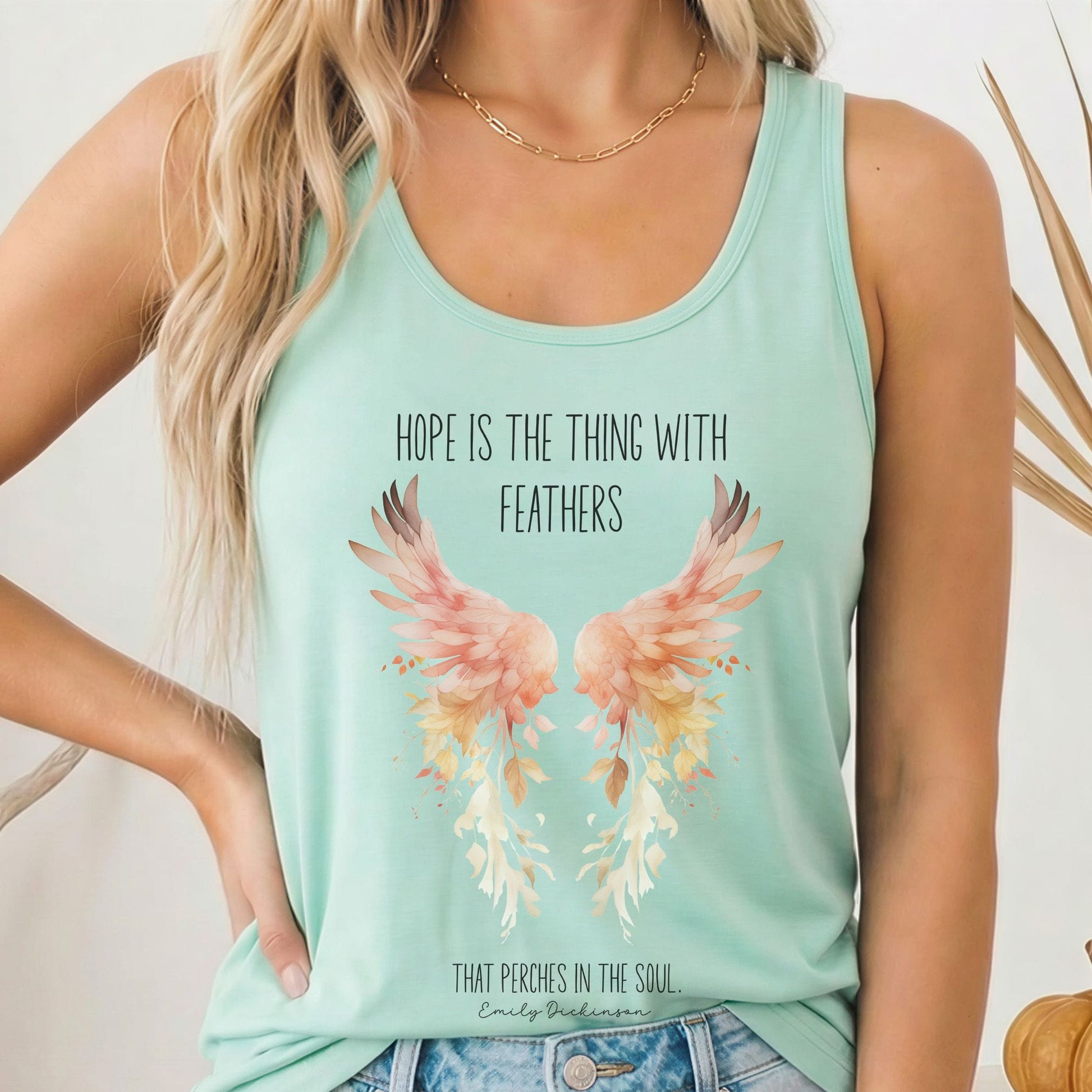 Tank Tops Solid Mint / XS Design 222 Tank Top The Mystic Eden
