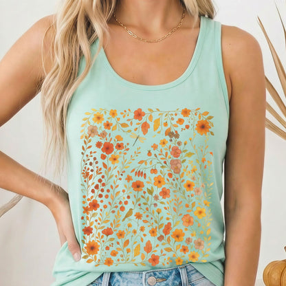 Tank Tops Solid Mint / XS Design 225 Tank Top The Mystic Eden