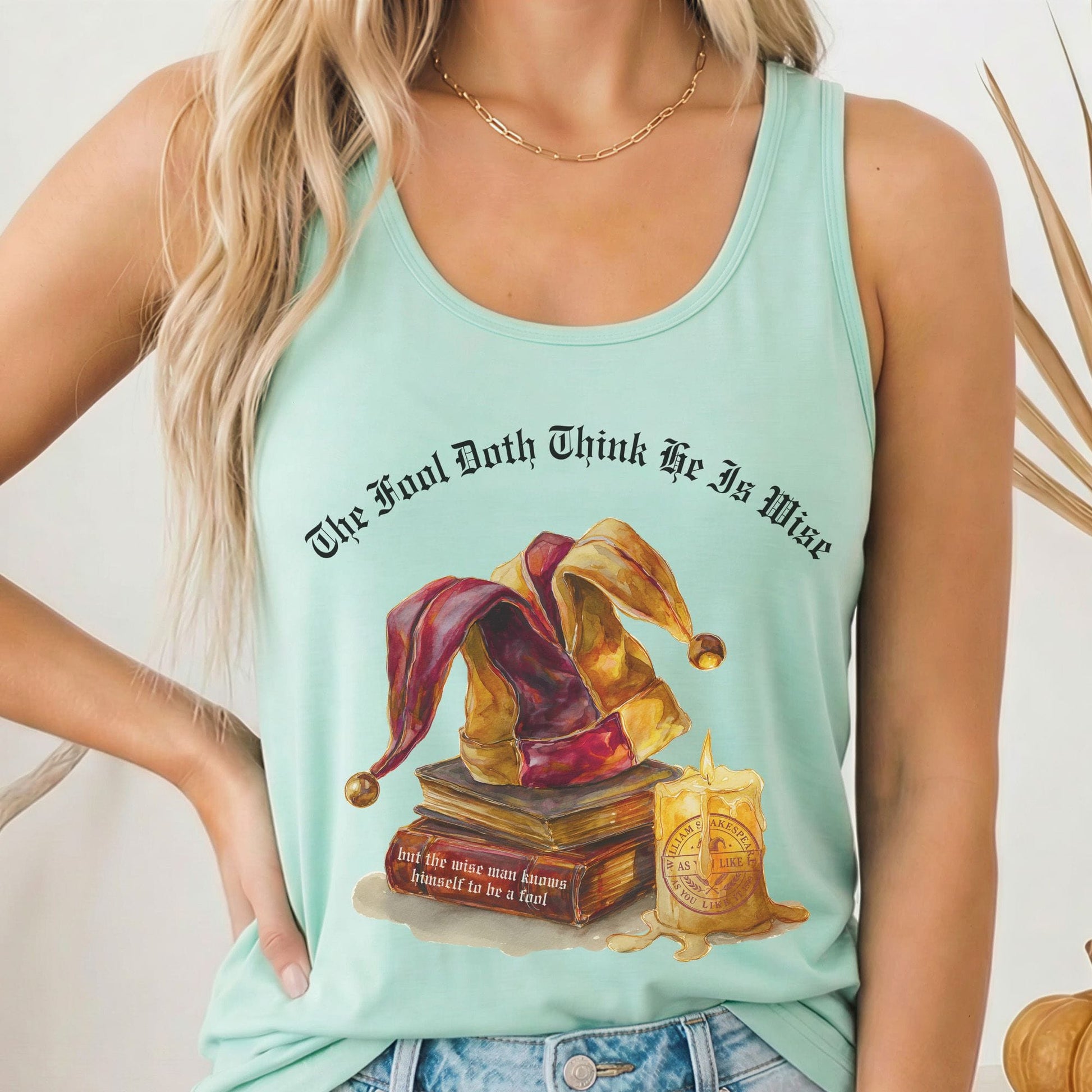 Tank Tops Solid Mint / XS Design 246 Tank Top The Mystic Eden