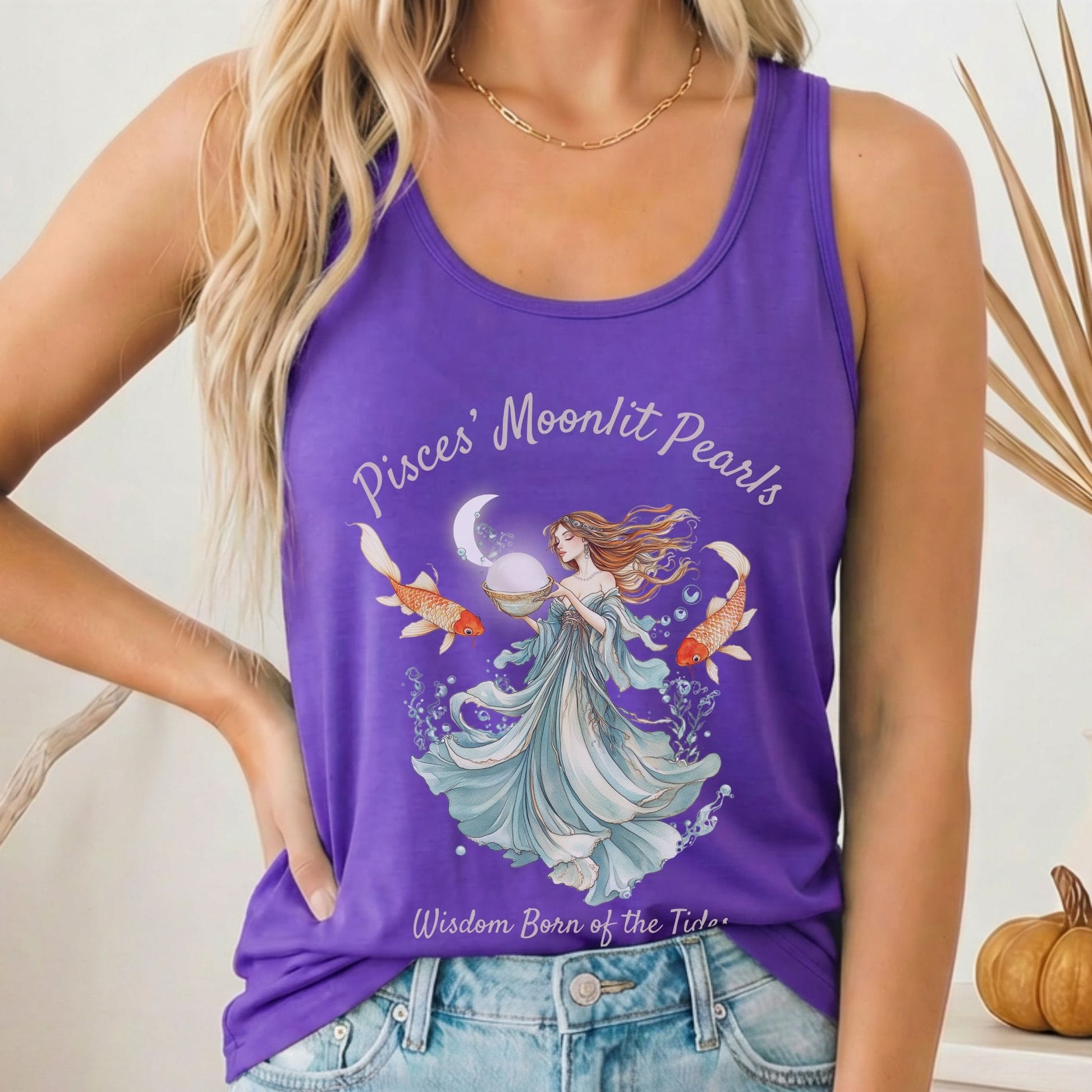 Tank Tops Solid Purple Rush / XS Design 150 Tank Top The Mystic Eden