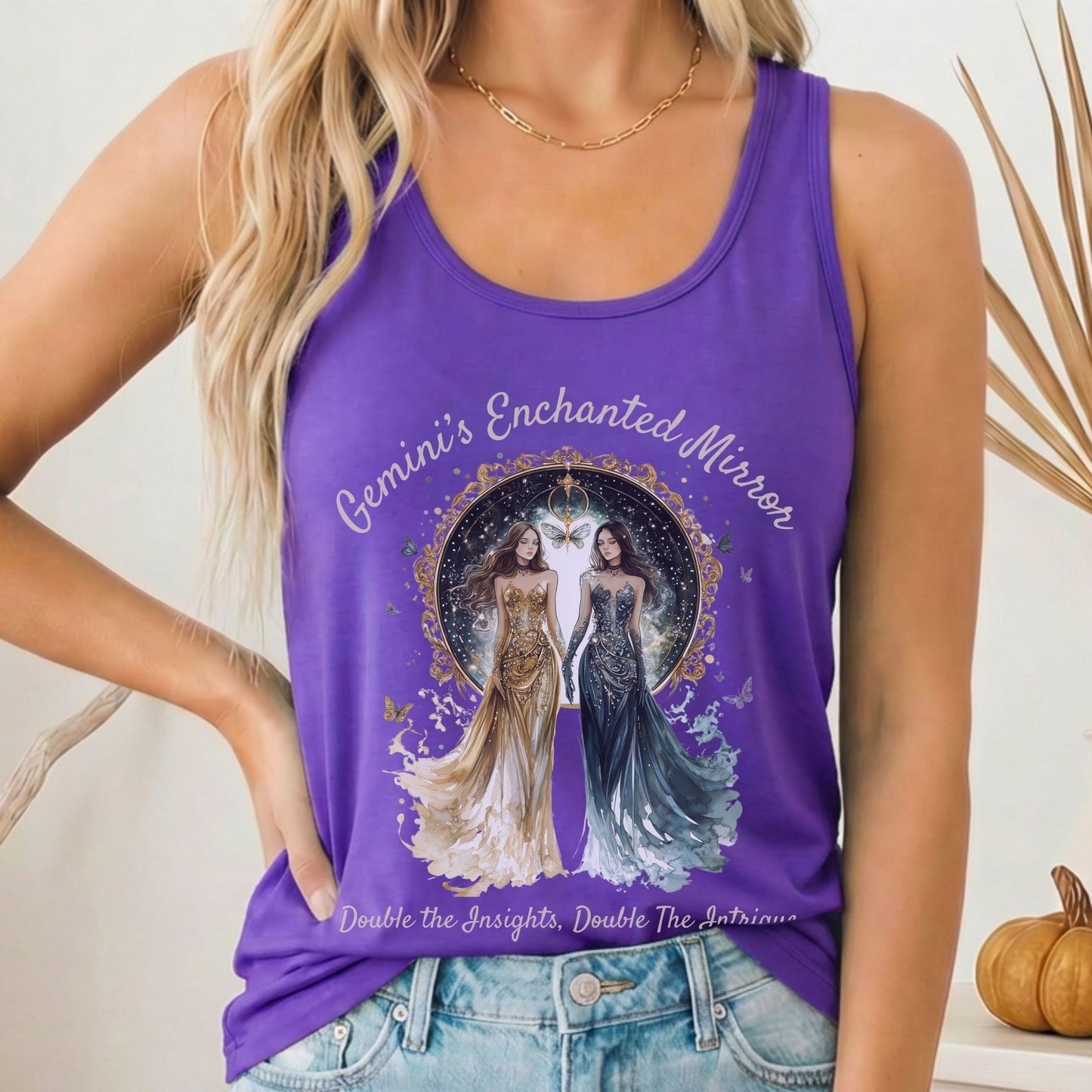 Tank Tops Solid Purple Rush / XS Design 153 Tank Top The Mystic Eden