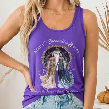 Tank Tops Solid Purple Rush / XS Design 153 Tank Top The Mystic Eden