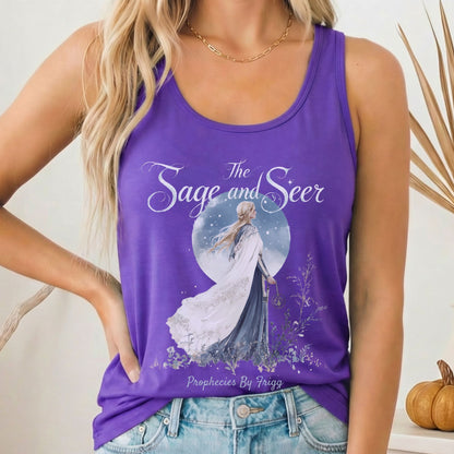 Tank Tops Solid Purple Rush / XS Design 164 Tank Top The Mystic Eden