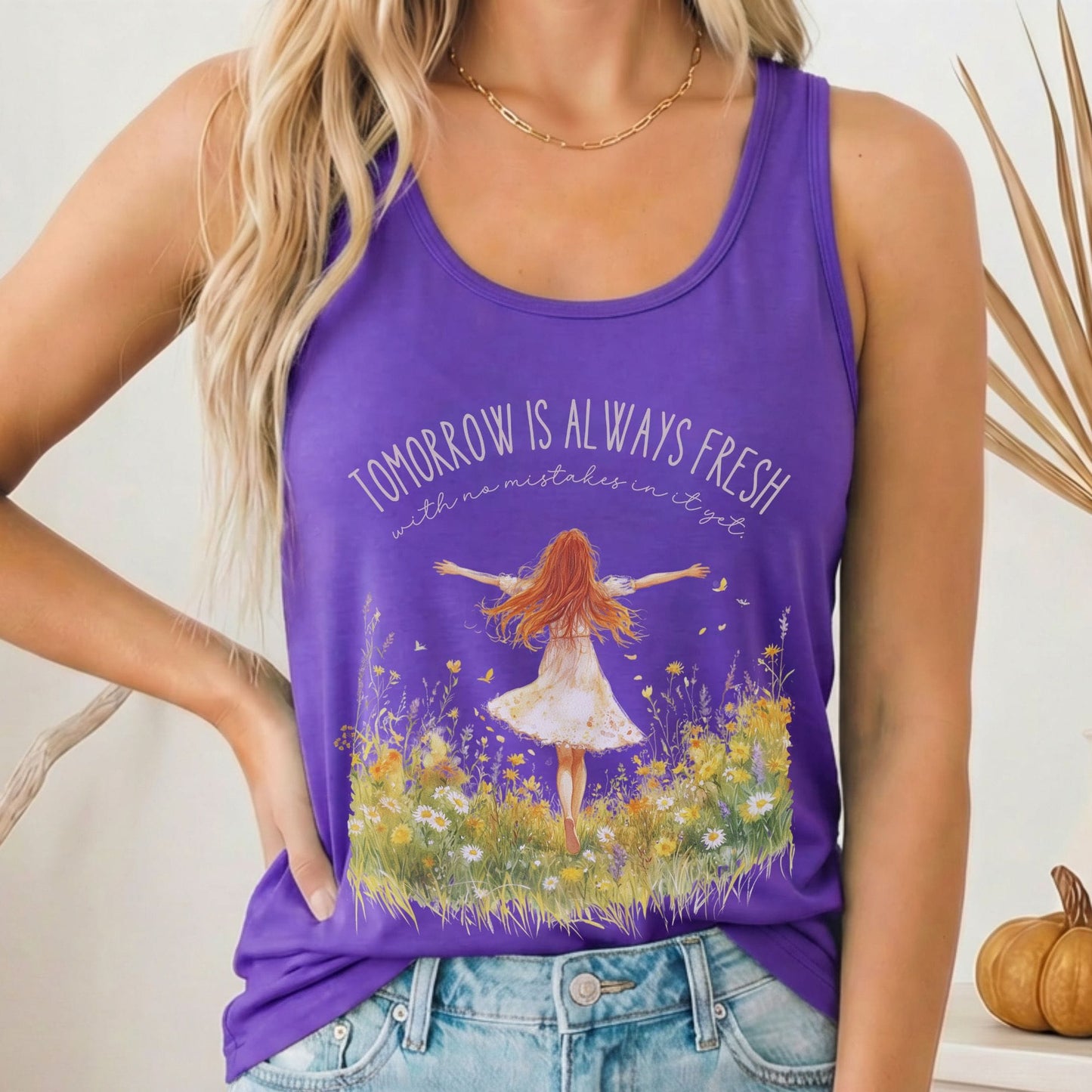 Tank Tops Solid Purple Rush / XS Design 172 Tank Top The Mystic Eden