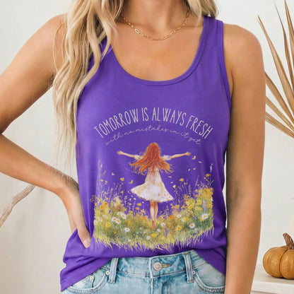 Tank Tops Solid Purple Rush / XS Design 172 Tank Top The Mystic Eden
