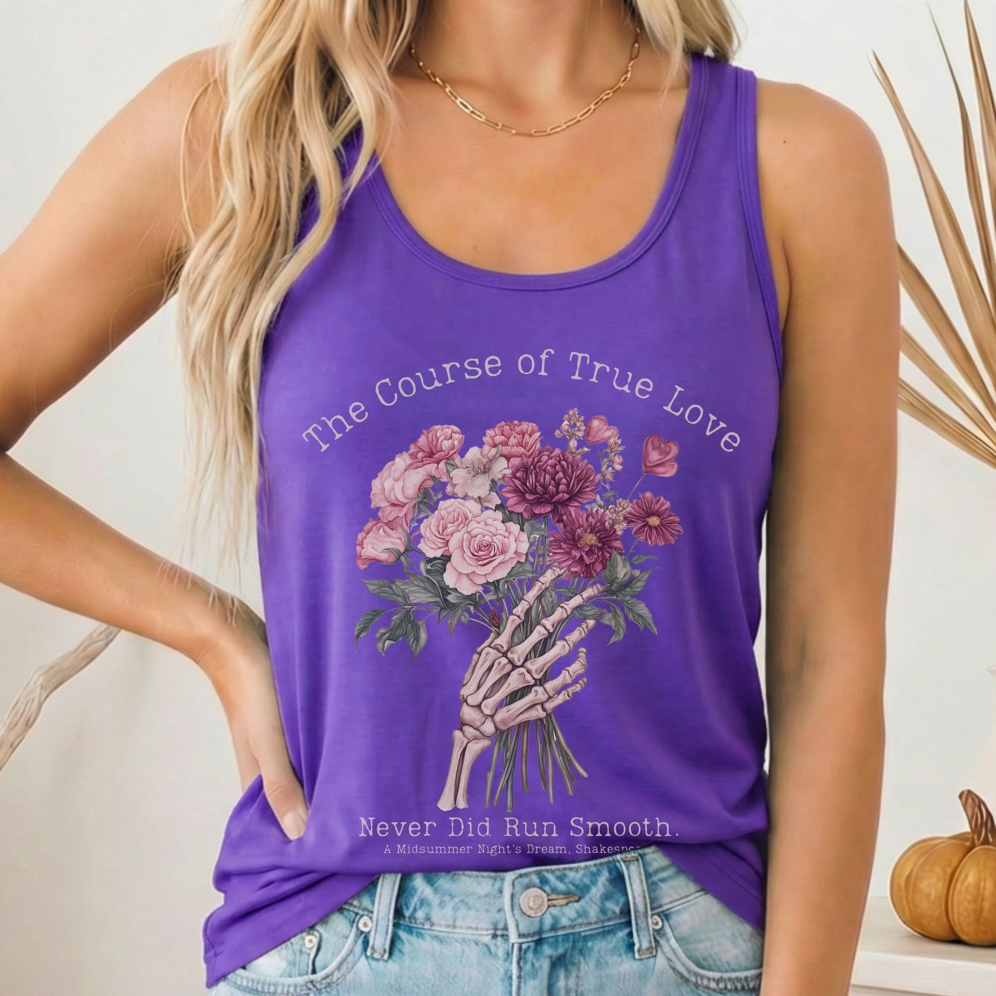 Tank Tops Solid Purple Rush / XS Design 185 Tank Top The Mystic Eden