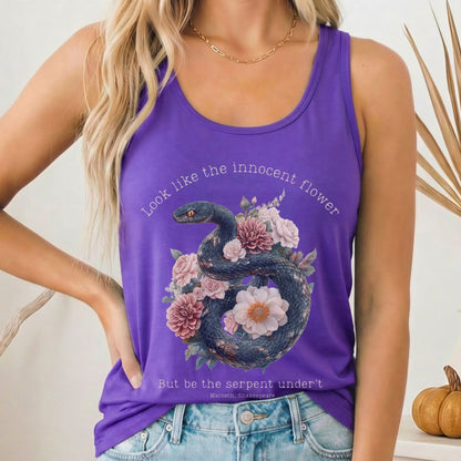 Tank Tops Solid Purple Rush / XS Design 186 Tank Top The Mystic Eden