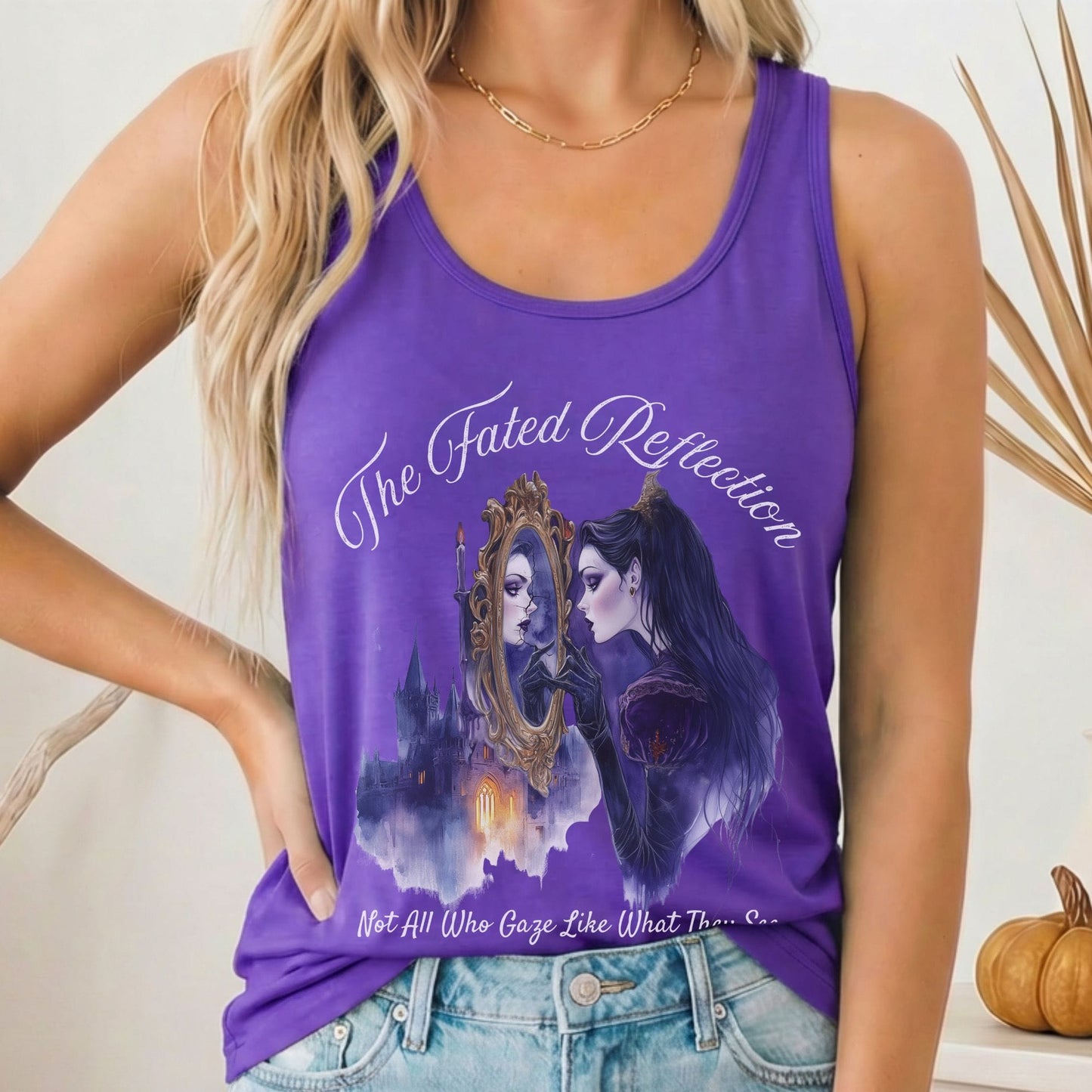 Tank Tops Solid Purple Rush / XS Design 188 Tank Top The Mystic Eden