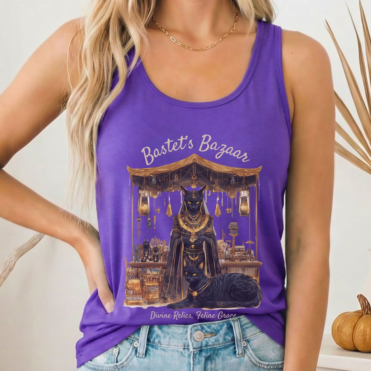 Tank Tops Solid Purple Rush / XS Design 189 Tank Top The Mystic Eden