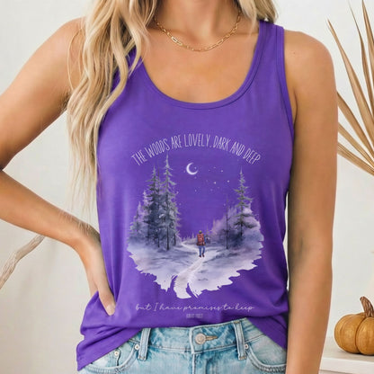 Tank Tops Solid Purple Rush / XS Design 223 Tank Top The Mystic Eden
