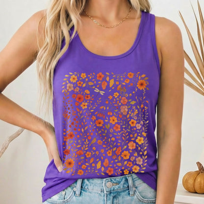 Tank Tops Solid Purple Rush / XS Design 225 Tank Top The Mystic Eden
