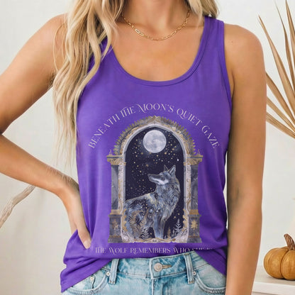 Tank Tops Solid Purple Rush / XS Design 278 Tank Top The Mystic Eden