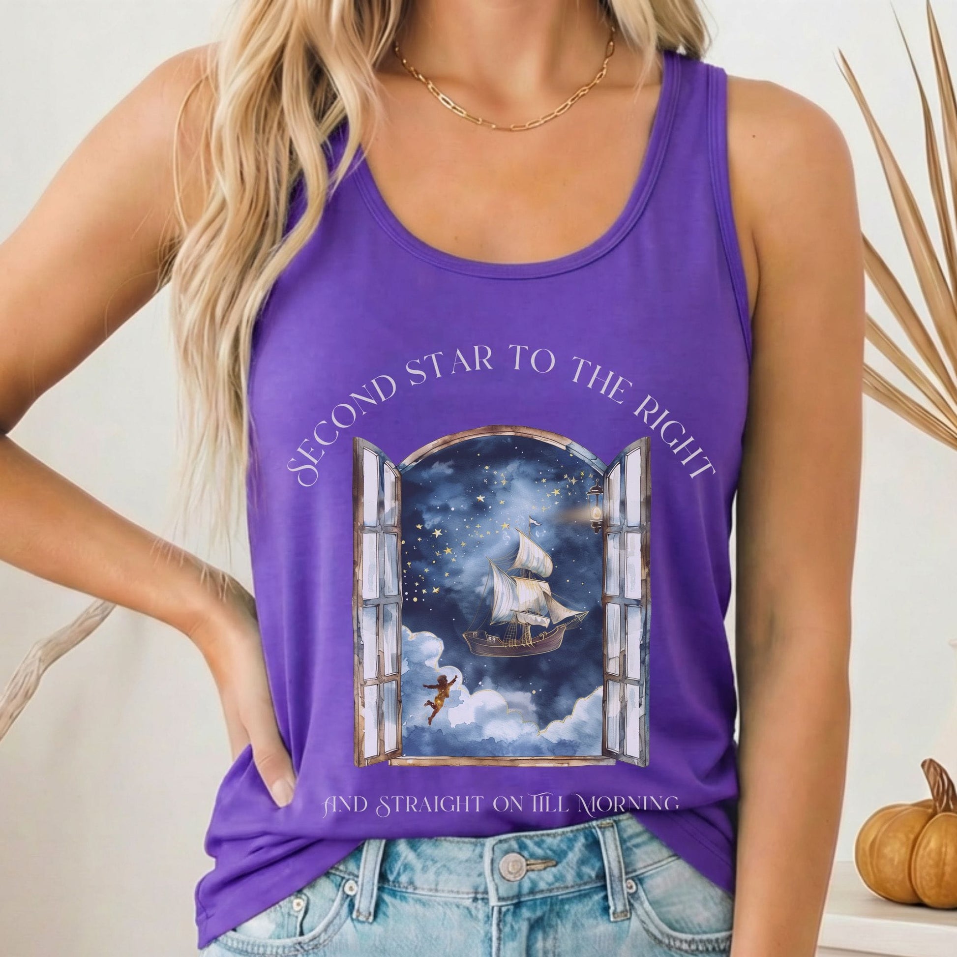 Tank Tops Solid Purple Rush / XS Design 284 Tank Top The Mystic Eden