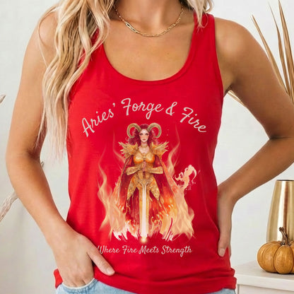 Tank Tops Solid Red / XS Design 155 Tank Top The Mystic Eden