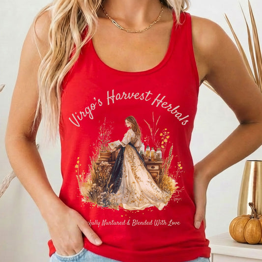 Tank Tops Solid Red / XS Design 159 Tank Top The Mystic Eden
