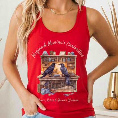 Tank Tops Solid Red / XS Design 163 Tank Top The Mystic Eden