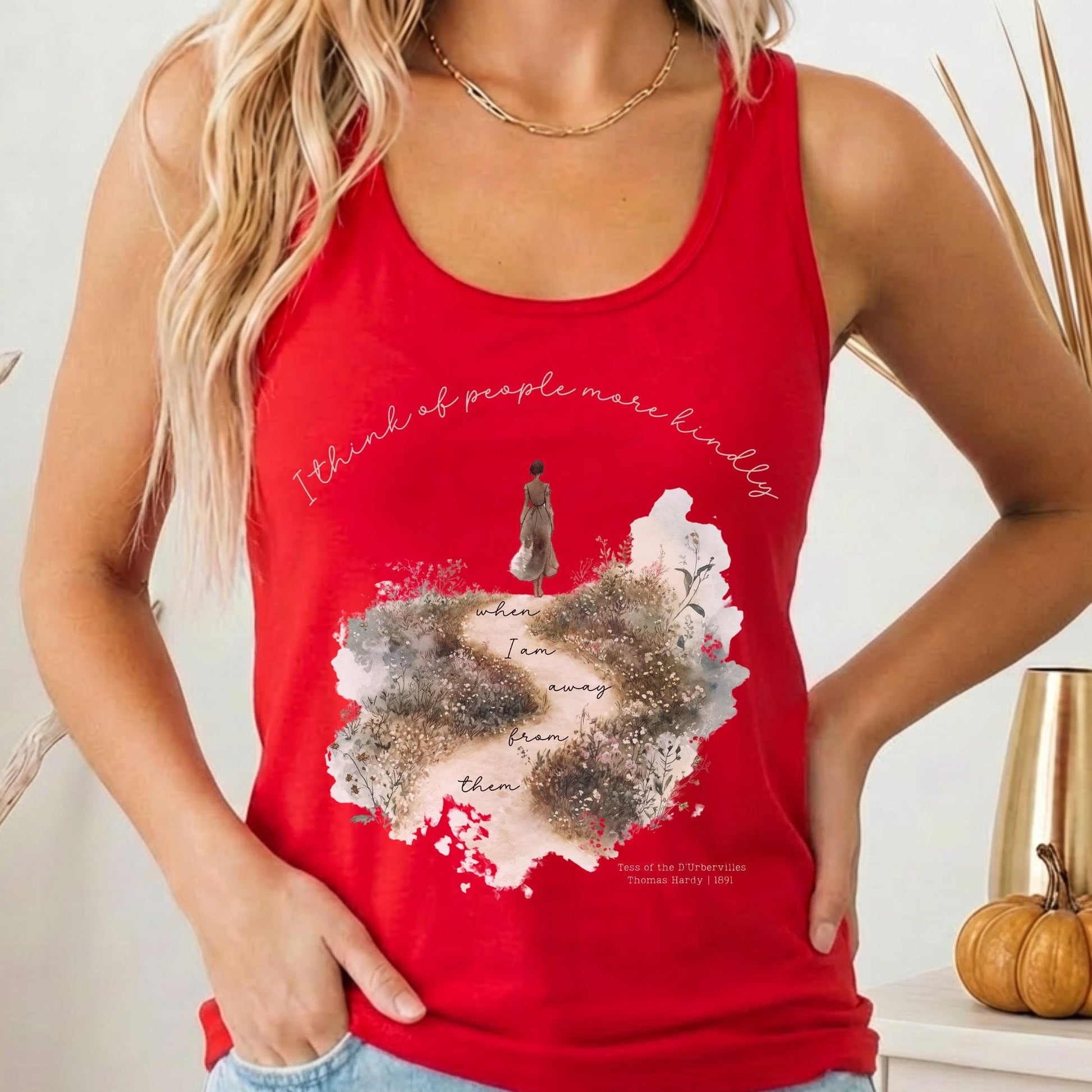 Tank Tops Solid Red / XS Design 166 Tank Top The Mystic Eden