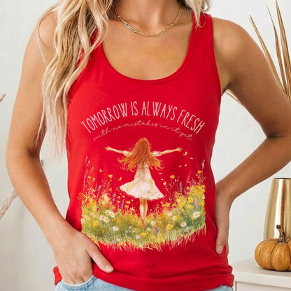 Tank Tops Solid Red / XS Design 172 Tank Top The Mystic Eden