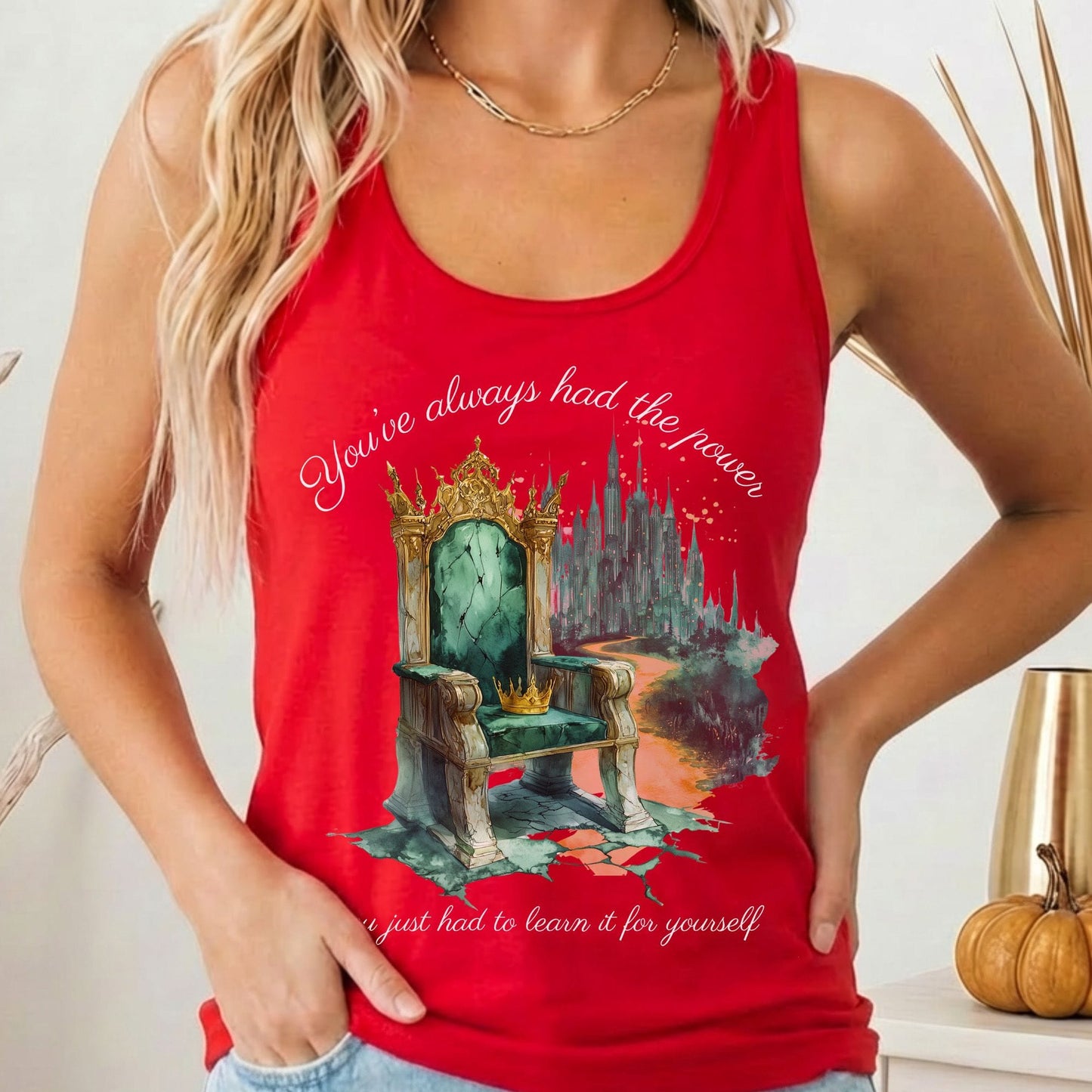 Tank Tops Solid Red / XS Design 175 Tank Top The Mystic Eden