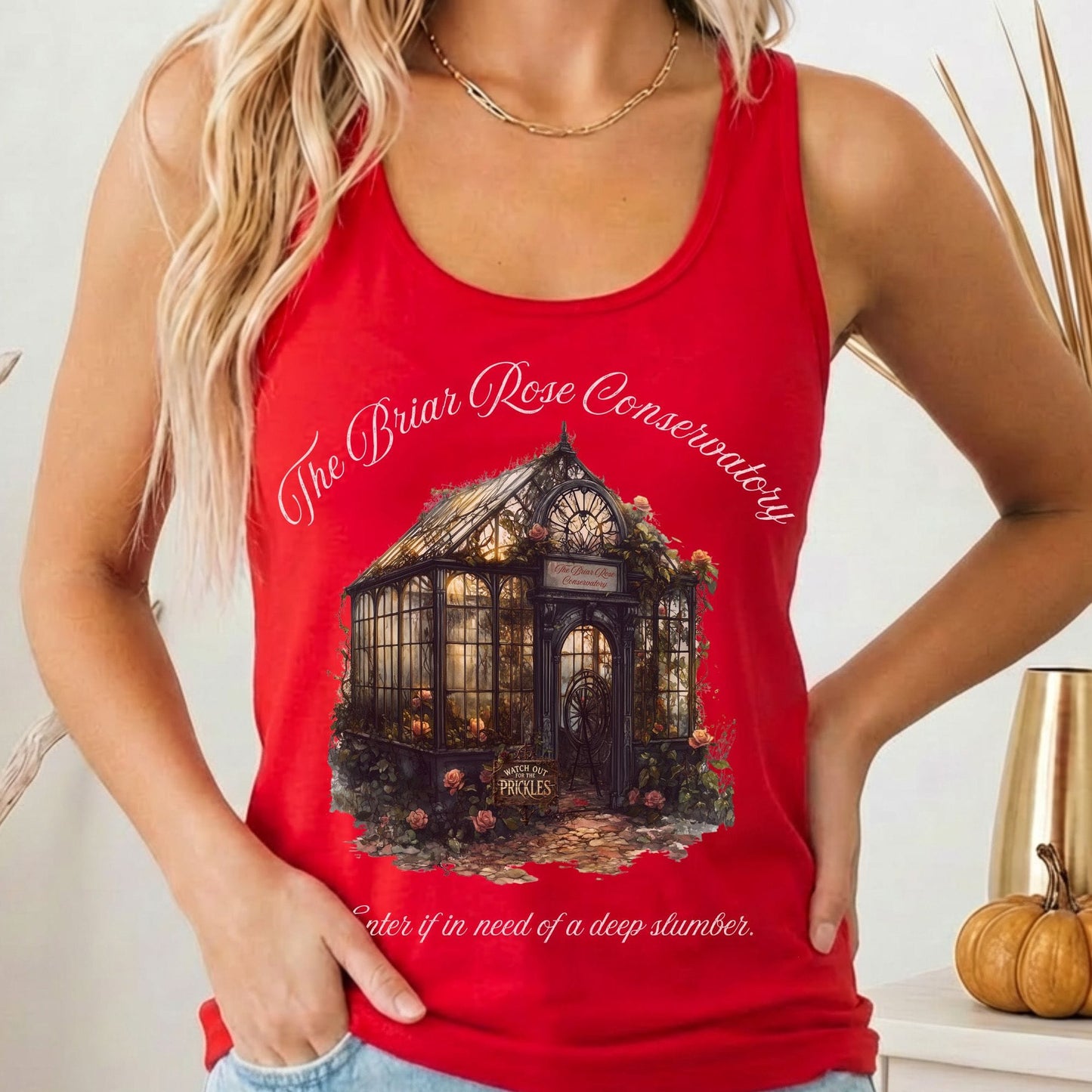 Tank Tops Solid Red / XS Design 179 Tank Top The Mystic Eden