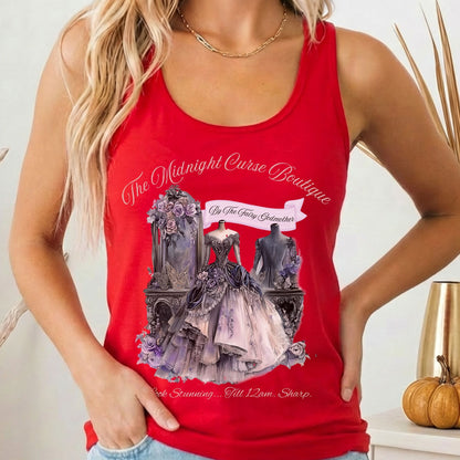 Tank Tops Solid Red / XS Design 180 Tank Top The Mystic Eden