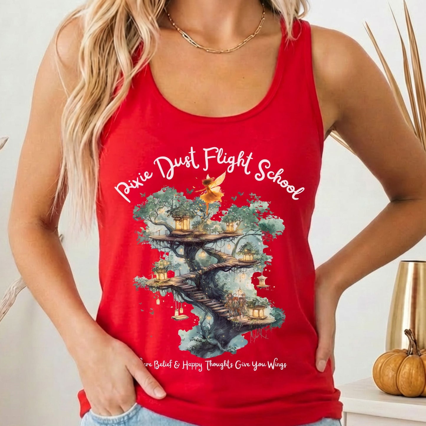Tank Tops Solid Red / XS Design 183 Tank Top The Mystic Eden