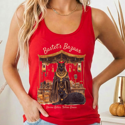 Tank Tops Solid Red / XS Design 189 Tank Top The Mystic Eden
