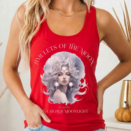 Tank Tops Solid Red / XS Design 217 Tank Top The Mystic Eden