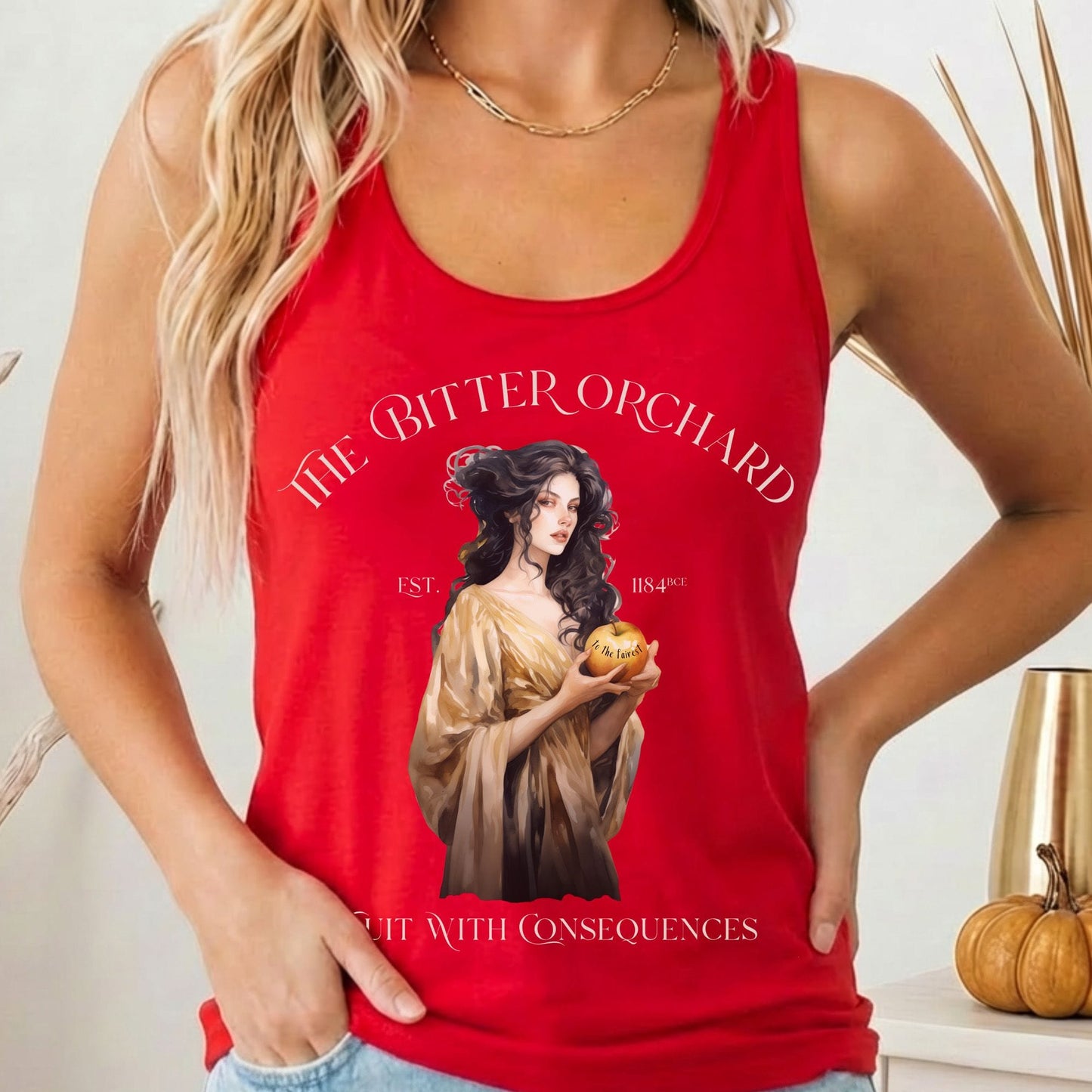 Tank Tops Solid Red / XS Design 220 Tank Top The Mystic Eden