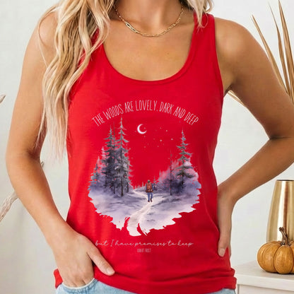Tank Tops Solid Red / XS Design 223 Tank Top The Mystic Eden
